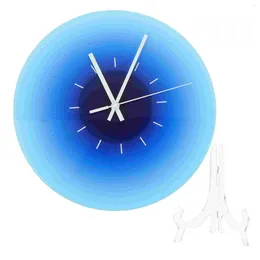 Wall Clocks Table Clock Hanging Delicate Home Accessory Gradient Modern Style Decor Office