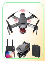 P8 Mini Drone 4K 8K HD Dual Camera Professional Aircraft Wifi FPV Four Sides Infrared Obstacle Avoidance Folding Quadcopter Helico8149644