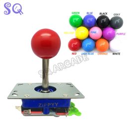 Games Pandora Game Copy ZIPPY Joystick Arcade Joystick 2/4/8 Way Arcade Stick 34mm Top Ball Kit DIY Games Classical Game Controller