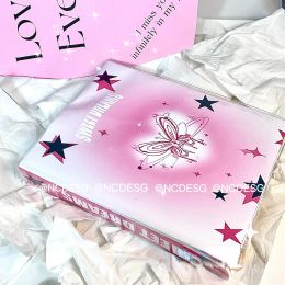 Butterfly Ins A5 Binder Photocards Holder Storage Collect Book High Appearance Cardboard Shell Card Star Small Card Photo Album