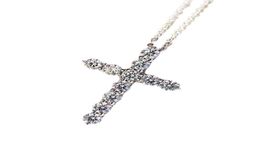 Handmade 100% 925 Sterling Silver Pendant Diamond Cz Engagement Wedding Pendants Necklaces for women Bridal Party Jewelry6021537