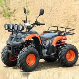 4-stroke little bull ATV four-wheeled off-road electric all-terrain large 125 gasoline atn boys and girls adult mountain motorcycles