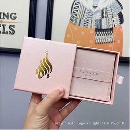 Custom White Paper Jewelry Boxes, Small Jewelry Packaging Drawer Box, Jewelry Pouch Gift Bag with Logo or Name, 50Pcs