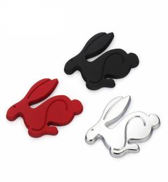 3D Metal Running Rabbit Emblem Car Sticker Rear Trunk Badge for Volkgen VW Jetta Polo Golf 4 7 GTI Universal Car Accessories7487935