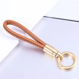 Keychains Wristlet Car Keychain Wear-resistant Metal Accessories Gift Unique Wrist Lanyard Strap Key Ring