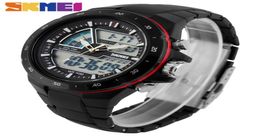 SKMEI Sport Watch Men Fashion Casual Alarm Clock 30M Waterproof Chrono Dual Display Wristwatches Relogio Masculino 10166700477