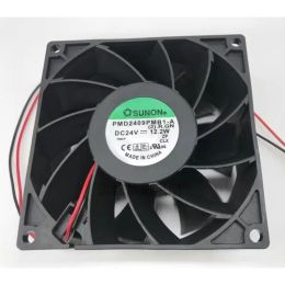 Pads Original Cooler Fan for SUNON PMD2409PMB1A 24V 12.2W Inverter Cooling Fan 9038 90*90*38MM