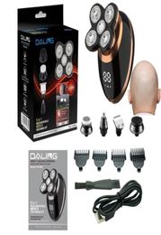 Multi Grooming Kit Electric Shaver Razor for Men Lcd Display Beard Rechargeable Bald Head Shaving Machine 2205219686485