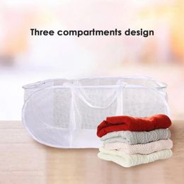 Laundry Bags Basket Breathable Dirty Clothes With Handle Multipurpose Foldable Storage Organizer Bag