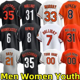 2024 Custom Baseball Jerseys for Men , Women , Youth , Adley Rutschman , Jackson Holliday , Cedric Mullins , Cal Ripken Jr. , Ryan Mountcastle , Gunnar Henderson , Eddie Murray