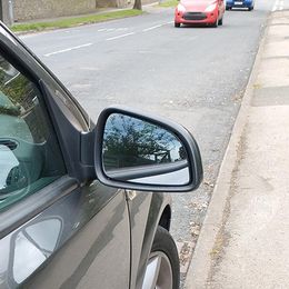 For Opel Vauxhall Astra H 2009 2010 2011 Left Right Side Wing Mirror Convex Glass Self-adhesive Stick On Mirror Rear Wide Angle