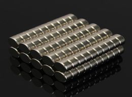 100 pcsLot N52 Strong Cylinder Magnet Rare Earth Neodymium Magnet 6mm x 3mm7933283