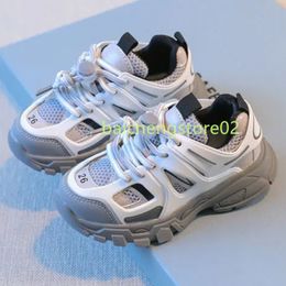 Spring autumn luxury children's shoes boys girls designer sports shoes breathable kids baby casual sneakers fashion Outdoor athletic shoe L2