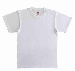 Fast Ship Stock Lot Mens T-shirts 100% Cotton Crew Neck Blank t Shirts White Tshirt for Men Plain Short Sleeve Casual