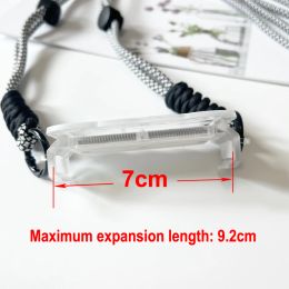 Universal Spring Back Clamp Phone Lanyard Hanging Crossbody Cell Phone Accessories For iPhone Samsung Xiaomi