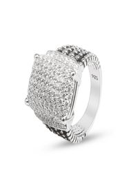 Band Rings Cable Ring Diamond And Men Luxury Punk Zircon Party Fashion Ring For Women6834362
