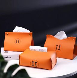 Fashion Tissues Box xury Designer Tissue Boxes Classic Brand High Quality Home Table Decoration Kitchen Dining Decor Napkins Storage 2205252D8092602