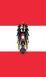 Austria Flag of Austria state 3ft x 5ft Polyester Banner Flying 150 90cm Custom flag outdoor3752564