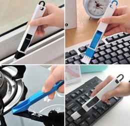 Window Groove Cleaning Brush Clean Tool Multifunctional Windows Slot Brush Keyboard Nook Cranny Dust Shovel Track Clean