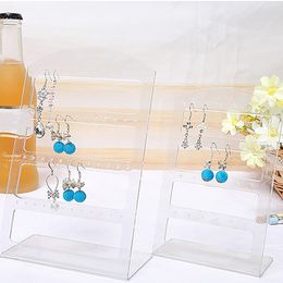 Necklace Bracelet Earring Jewellery Hanging Accessories Display Wardrobe Earing Stand For Plastic Earingstand