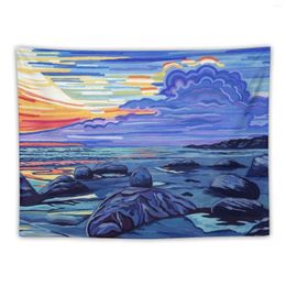 Tapestries Tidal Shift Tapestry Aesthetic Room Decor Living Decoration Home Decorations