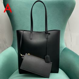 Large Shopping bag TOTE Shoulder backpack Calfskin Designer Handbag Luxury Fashion bag 10A Mirror 1:1 quality 32.5cm With ZIPPED PURSE and box WY061