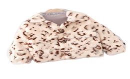 Winter Boys Girls faux fur coat kids leopard lapel long sleeve outwear children printed plush thicken warm clothes A80588721784
