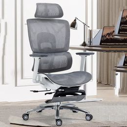 Computer Mobile Office Chair Relaxing Swivel Mesh Study Bedroom Comfortable Office Chair Gamer Silla Gaming Luxury Furniture