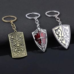 Game Dark Souls Artorias Sword Keychains Sun Knight Shield Ornstein Sword Smough Hammer Key Chain Pendant Cosplay Jewellery Gifts