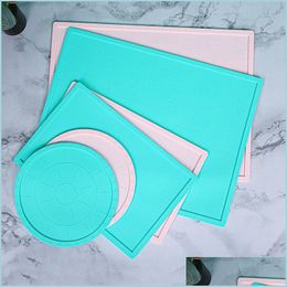 Testers Measurements Soft Measuring Pad Mat For Epoxy Resin Mixing Casting Diy Tool Making Jewellery Coaster Easy Clean 3 Size Drop Dhkd5