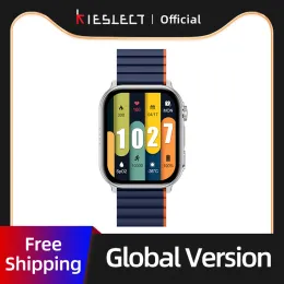 Watches Kieslect Ks Pro Smartwatch 2.01 Inch AMOLED HD Display Bluetooth Calling Heart Rate Monitoring Sports Smart Watch for Men Women