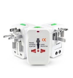 US to EU Europe Universal AC Power Plug Worldwide Travel Adapter Converter 100240V4464964