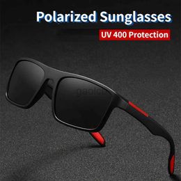 Occhiali da sole polarizzati occhiali da sole uomini donne donne venature venature vetrali da sole designer maschio antirillare sfumature di lenti per lenti occhiali UV400 24412