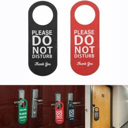 Do Not Disturb Please Knock Signs Door Knobs Meeting Room Door Hanger Tags Label Hanging Tag For Hotel Bar Mall
