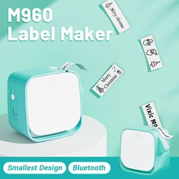 Label Maker,Bluetooth Mini Label Maker Machine Portable Handheld Label Printer,Smartphone Labeler for Home Office