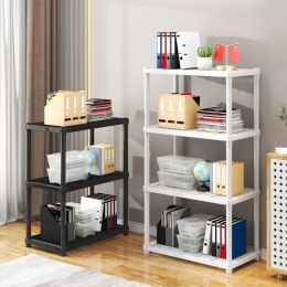 4 Tier Storage Rack Mobile Trolley Large Capacity Gap Storage Rack Multi Storey Snack Cosmetic Holder Kitchen Bathroom Organizer