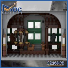 1216Pcs Classic Movie MOC Magical Menagerie Slug and Jiggers Building Blocks Castle Model DIY Assembly Brick Toy For Children