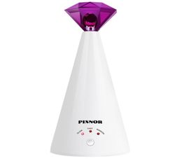 PIXNOR Smart Laser Teasing Device Electric Toy Home Interactive Cat Adjustable 3 Speeds Pet Pointer Purple 2011127107846