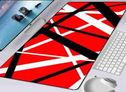 Large Gaming Mouse Pad Computer Mousepad PC Gamer Mouse Mat Laptop Mausepad Eddie Van Halen Graphic Guitar Keyboard Mat Desk Pad G2632968