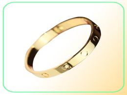 luxury oval Bangle female stainless steel screwdriver couple bracelet mens fashion Jewellery Valentine Day gift for girlfriend acces9955985