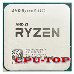 CPUs AMD Ryzen 5 4500 R5 4500 3.6 GHz 6Core 12Thread CPU Processor 7NM L3=8M 100000000644 Socket AM4 No Fan
