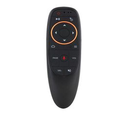 G10G10S Voice Remote Control Air Mouse with USB 24GHz Wireless 6 Axis Gyroscope Microphone IR Remote Controls For Android tv Box5496219