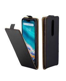 Business Leather Cell Phone Cases For Coque Nokia71 Vertical Flip Cover Card Slot Case8533350
