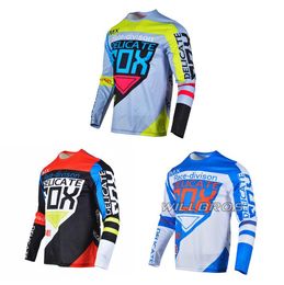Delicate 360 Division /MX Racing Long Sleeve Jersey Cross Country Downhill Motorcycle Riding4542331