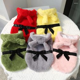 Dog Apparel Winter Hoodie Fleece Pet Clothes For Dogs Coat Jacket Soft Warm Sweater Puppy Clothing Small Medium