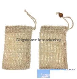 Other Bath Toilet Supplies 9 X14Cm Making Bubbles Soap Saver Sack Pouch Storage Bag Dstring Holder Drop Delivery Home Garden Dhpzd6134436