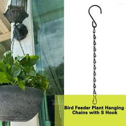 Hooks Metal Hanging Chains Sturdy Bird Feeder Iron Widely Used Practical Plant With S Hook