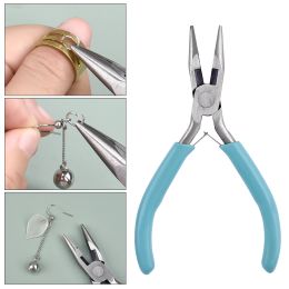 2/3pcs/Set Jewellery Accessories Repair And Making Kit Cutting Or Bending Copper Wire Pliers Tweezers Scissors Opener Ring Tools