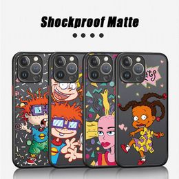 Case for iPhone 7 6s 14 13 SE XS X 8 Plus XR 11 Pro 15 Pro Max 12 Mini 6 XS Max 15 Silicone Sports R-Rugrats