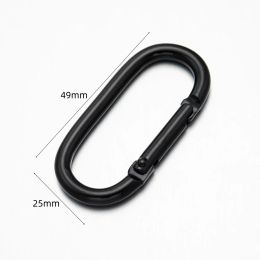 5pcs Oval Clips Trigger Spring Buckle Snap Hooks Clasp For DIY Keychain Key Ring Handbags Making Material Accessories Supplies